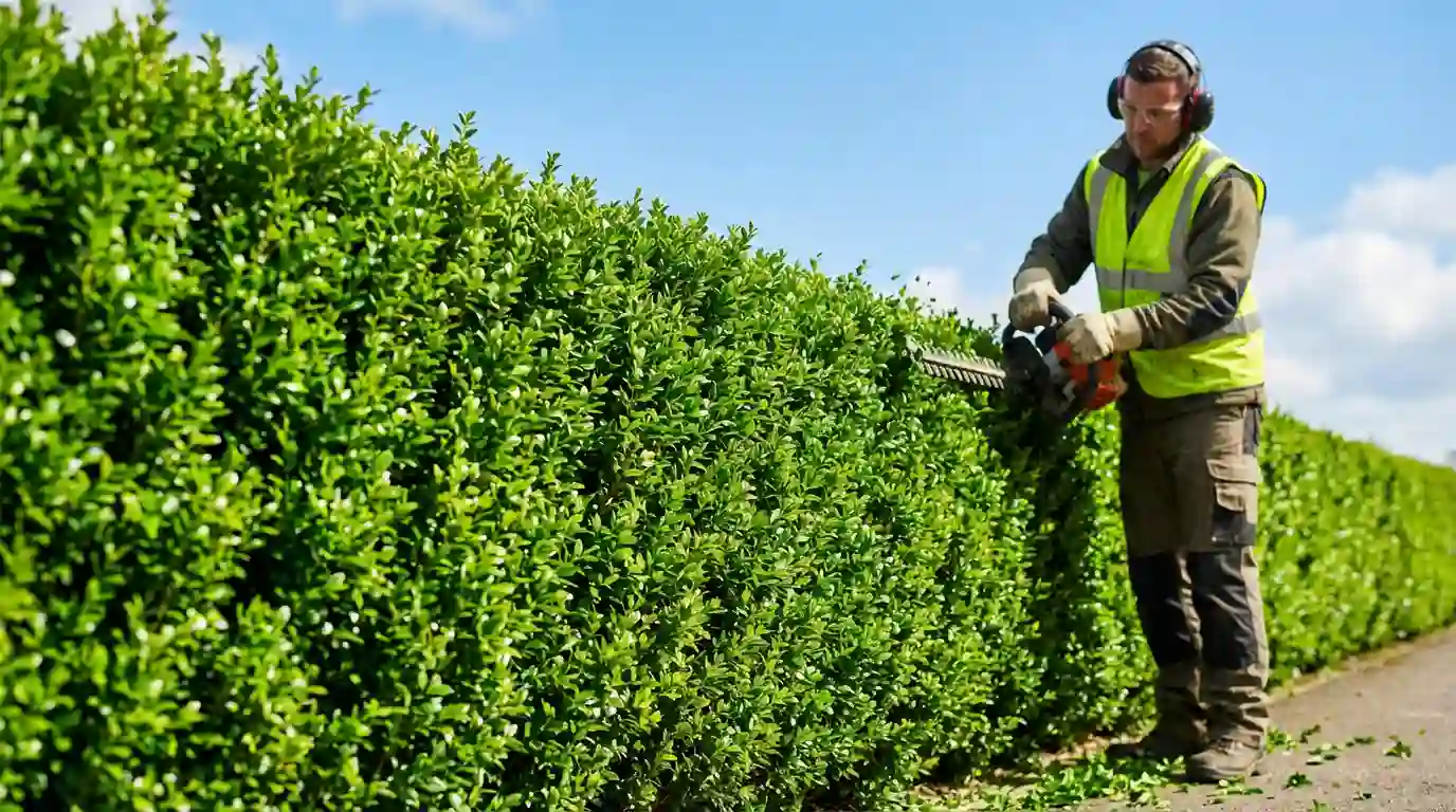 Galabau Starnberg Gartenpflege Hecke verschneiden Gartenpflege Galabau Starnberg Heckenschnitt
