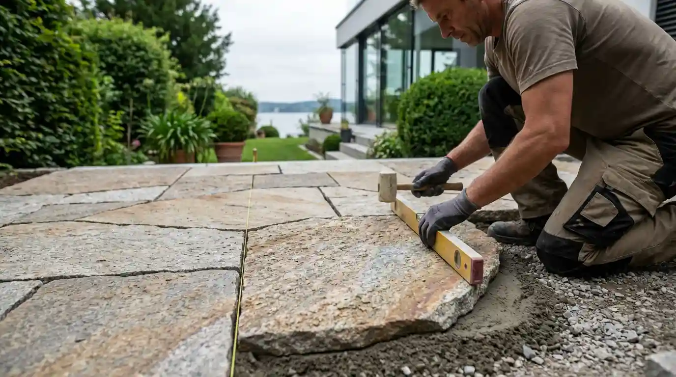 Natursteinpflaster verlegen Starnberg