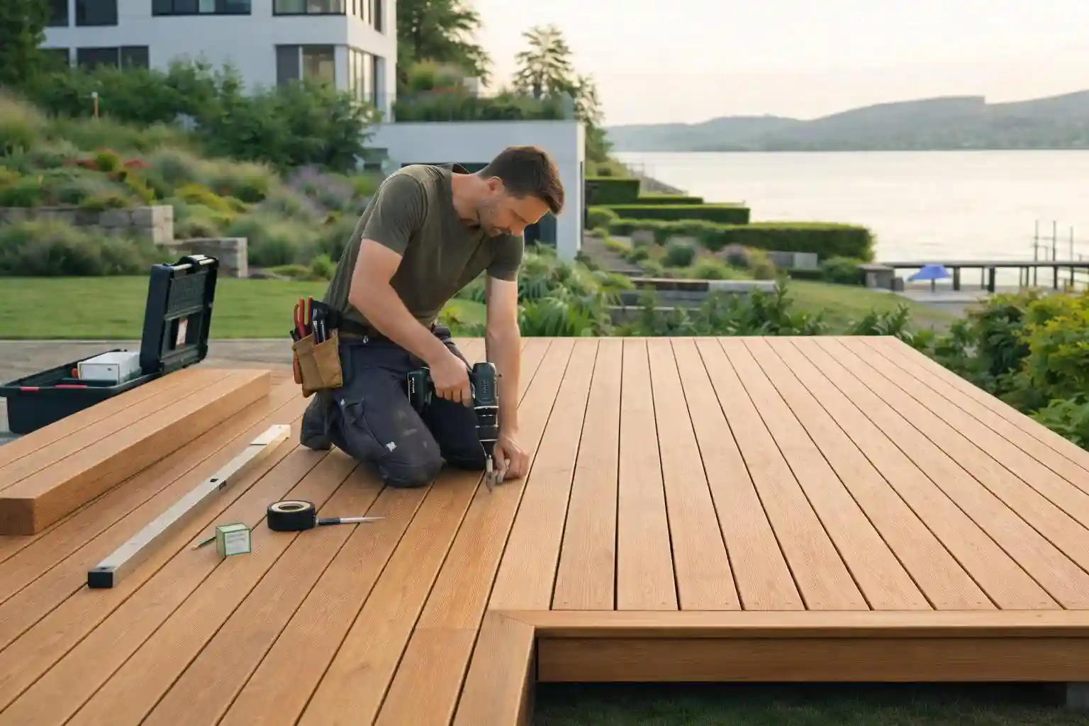 Holzterrasse Terrassenbau Starnberg